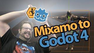 Import Mixamo Characters and Animations in Godot 4