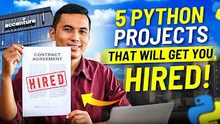 5 PYTHON Projects You Must Add in Your Resume for Off-Campus Placements (Beginner to Advanced)