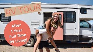 CLASS C RV TOUR (1 Year Full Time RV Living)