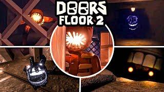 FLOOR 2 GAMEPLAY!! (The Mines are terrifying...) - DOORS Floor 2 Update [The Mines] + Ending