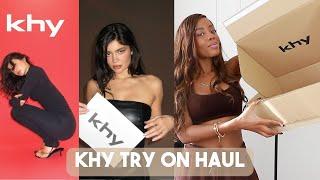 KHY TRY ON HAUL | KHY REVIEW | KYLIE JENNER CLOTHING HAUL