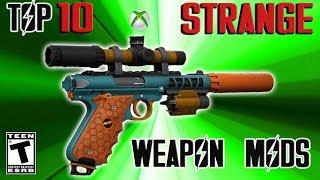 Fallout 4 Top 10 STRANGE weapon mods