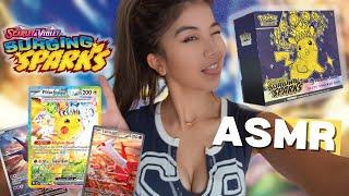  ASMR TCG Pokémon Cards  NEW SET?! Surging Sparks ETB Unboxing!!