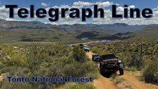 Closed for almost 20 years!  It is Opening Day on Telegraph Line Trail an AZ legendary offroad trail