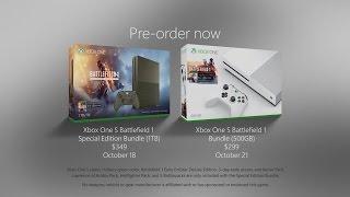 Xbox One S Battlefield 1 Bundle Edition