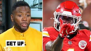 GET UP | "He's best rookie WR in NFL debut" - Clark on how dangerous Chiefs offense is with Worthy