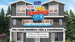 Metro & Friends: All Engines Go! - The Team Members visit a Townhomes 