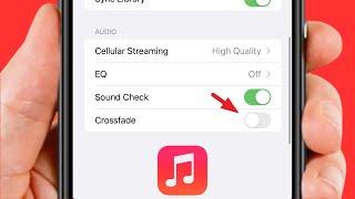 How to Turn On Crossfade on Apple Music iPhone | iOS 17