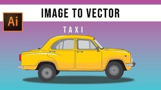 How to Create Car Vector image from PHOTO   #illustratortutorial #adobe