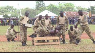 UPDF & SFC DISPLAY TACTICAL DEFENSIVE SKILLS DURING INDEPENDENCE CELEBRATIONS AT 62 YEARS