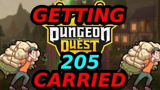 Roblox - Dungeon Quest (NOOB TO GOD)(CARRIED)(LVL 175 to 189)