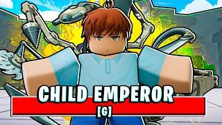 NEW CHILD EMPEROR UPDATE IS FINALLY HERE in Roblox The Strongest Battlegrounds