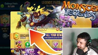 The NEW Monster Legend SEASON! | Legends Pass, Battle Pass, Card Challenge, & MORE! | Monster Legend