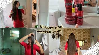 LAVANDO O CABELO COM GISLANE CARDOSO