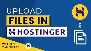 How To Upload File In Hostinger 2024 | Upload Zip File In Hostinger | Upload Php File In Hostinger