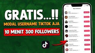 CARA MENAMBAH FOLLOWERS TIKTOK GRATIS - CARA CEPAT MEMPERBANYAK FOLLOWERS TIKTOK GRATIS PERMANEN