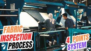 Fabric Inspection Process - 4 Point System of Fabric Inspection