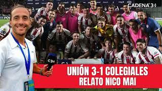 LOS GOLES DE UNIÓN ANTE COLEGIALES | Nico Mai | Unión 3-1 Colegiales | Cadena 3 Argentina