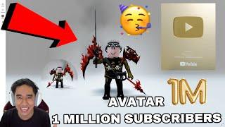 AVATAR 1 JUTA SUBSCIBERS  TEMA HITAM KUCING 