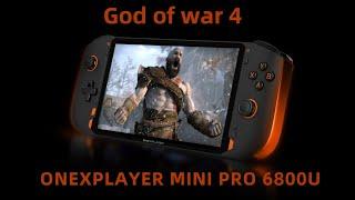 ONEXPLAYER MINI PRO（AMD6800U version）- god of war4