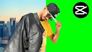 How to Use Chroma key or Green screen in Capcut PC Online