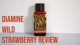Diamine Wild Strawberry Review | Ink Review #2