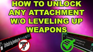 Unlock Any MW3 Attachment: No Gun Leveling Required!