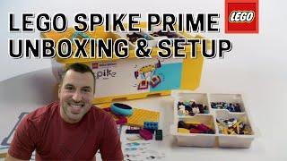 LEGO Spike Prime Unboxing and Setup