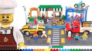 A theme's return to form -- LEGO City Shopping Street reviewed! 60306