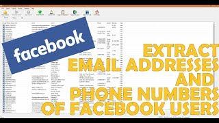 How to Extract Facebook Group Members Emails & Phones