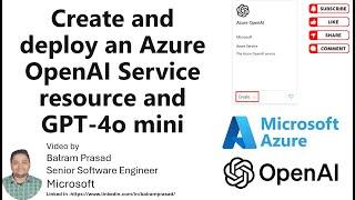 Get Started with Azure OpenAI Service | Create and Deploy Models Easily