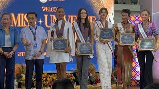 Chelsea Manalo and The Miss Philippines 2024 queens  during 28th Migrant Workers’ Day Celebration