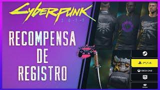 Como resgatar as recompensas de registro do Cyberpunk 2077 - Itens Exclusivos!