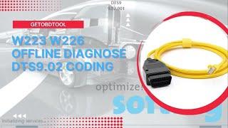 How to Diagnose and Coding W223 EZS with Enet Cable and DTS9.02