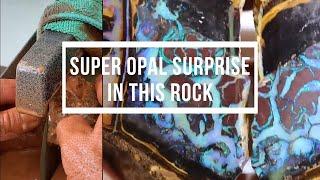 Super Opal Surprise in this Rock! | Opal Auctions