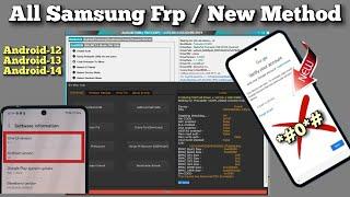 FinallyAll Samsung New Frp Bypass Method 2024 | Android 12,13,14 | Free AD X ST Tool *#0*# not work