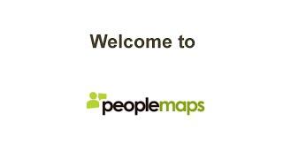 An intro to PeopleMaps