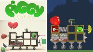 Bad piggies vs piggy tales