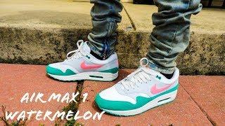 Nike Air Max 1 Watermelon On Feet Review!!!