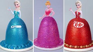 Cutest Princess Cakes Ever  Awesome Birthday Cake Ideas | Tsunami Cake | Satisfying Cake #6