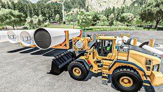 Build a WINDTURBINE ! | 10 BEST MODS of the week! (Farming Simulator 22)