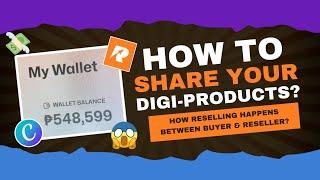 HOW TO SHARE YOUR DIGI-PRODUCTS WITH CANVA & RACKET PH | Avi.Creatives