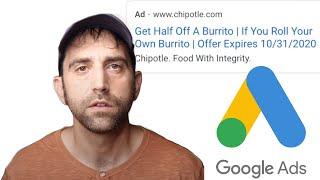 Using Fake Google Ads To Get Companies To Respond