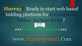 Buy and Sell Marketplace Script   Online Auction Script