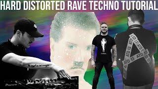 FULL TRACK Hard Distorted Rave Techno [KRTM, Nico Moreno, Brecc, WNDRLST, Style] +Samples