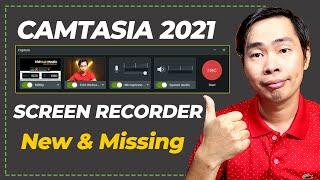 Camtasia 2021 - How to Use Camtasia Screen Recorder 2021 (New & Missing)