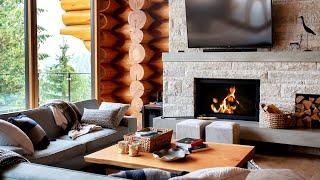 70 Modern Rustic Living Room Ideas #3
