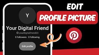 How to Change the PROFILE PICTURE on Pinterest (2024)