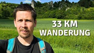 33 Km Wandern im Altmühltal