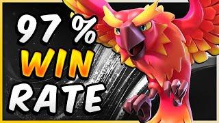 97% WIN RATE! UNSTOPPABLE PHOENIX DECK ️ — Clash Royale